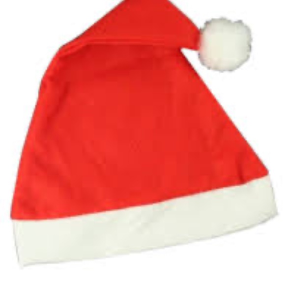 Classic Santa hat - Santa Con or Christmas - Felt with Pompom - Easy and Fun - Picture 2 of 3